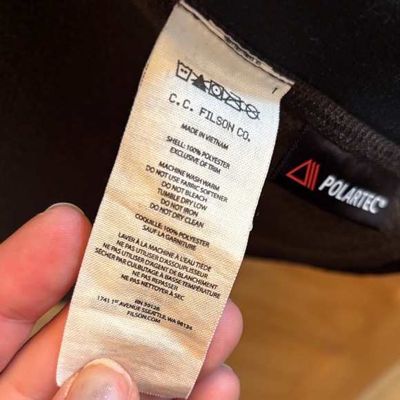 FILSON RIDGEWAY FLEECE VEST - Picture 13 of 14